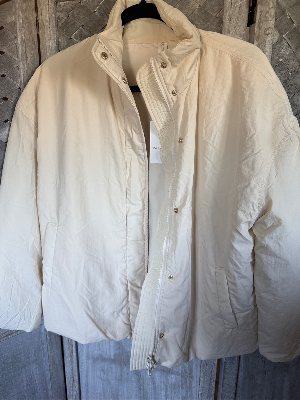 Wander Cream Puffer Jacket